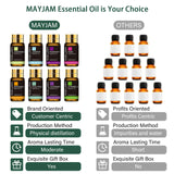 MAYJAM Essential Oil Set, 35PCS Premium Essential Oils Kit, 5ML Essential Oils Fragrance Oil Scent for DIY Candle and Soap Making MAYJAM