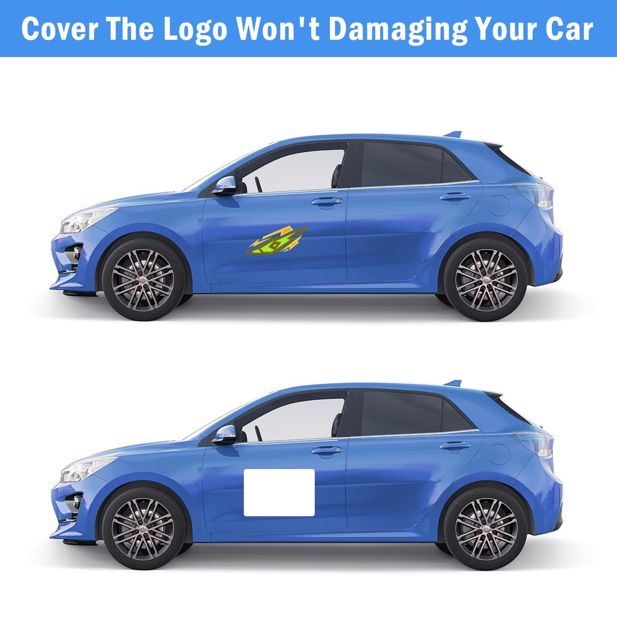 2 Pack Blank Car Magnets, 18" x 12" Car Door Magnets Signs, Rounded Corners Magnetic Vehicle Sign for Car to Advertise Business and Cover Company Logo, Prevent Car Scratches & Dents AzReference