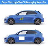 2 Pack Blank Car Magnets, 18" x 12" Car Door Magnets Signs, Rounded Corners Magnetic Vehicle Sign for Car to Advertise Business and Cover Company Logo, Prevent Car Scratches & Dents AzReference