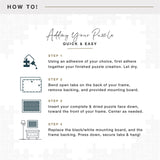 MCS Frame for Puzzles, Natural, 20 x 27 in or smaller MCS