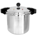 MegaChef 24 Quart Large Capacity Aluminum Stovetop Pressure Cooker/Canner for Induction and Gas Stove-Tops Megachef