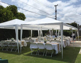 Quictent 10x30 Party Tent Gazebo Wedding Canopy Tent for Parties BBQ Shelter Pavilion with Removable Sidewalls & Elegant Church Quictent