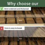 BPS 16.5' x 10' Wall Mount Gazebo Outdoor Pergola Polycarbonate Gazebo with Water-Resistant and UV-Fighting Panels Canopy BPS