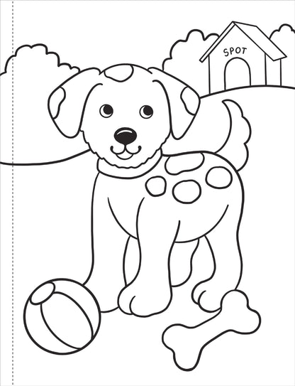 My First Coloring Book - Animals