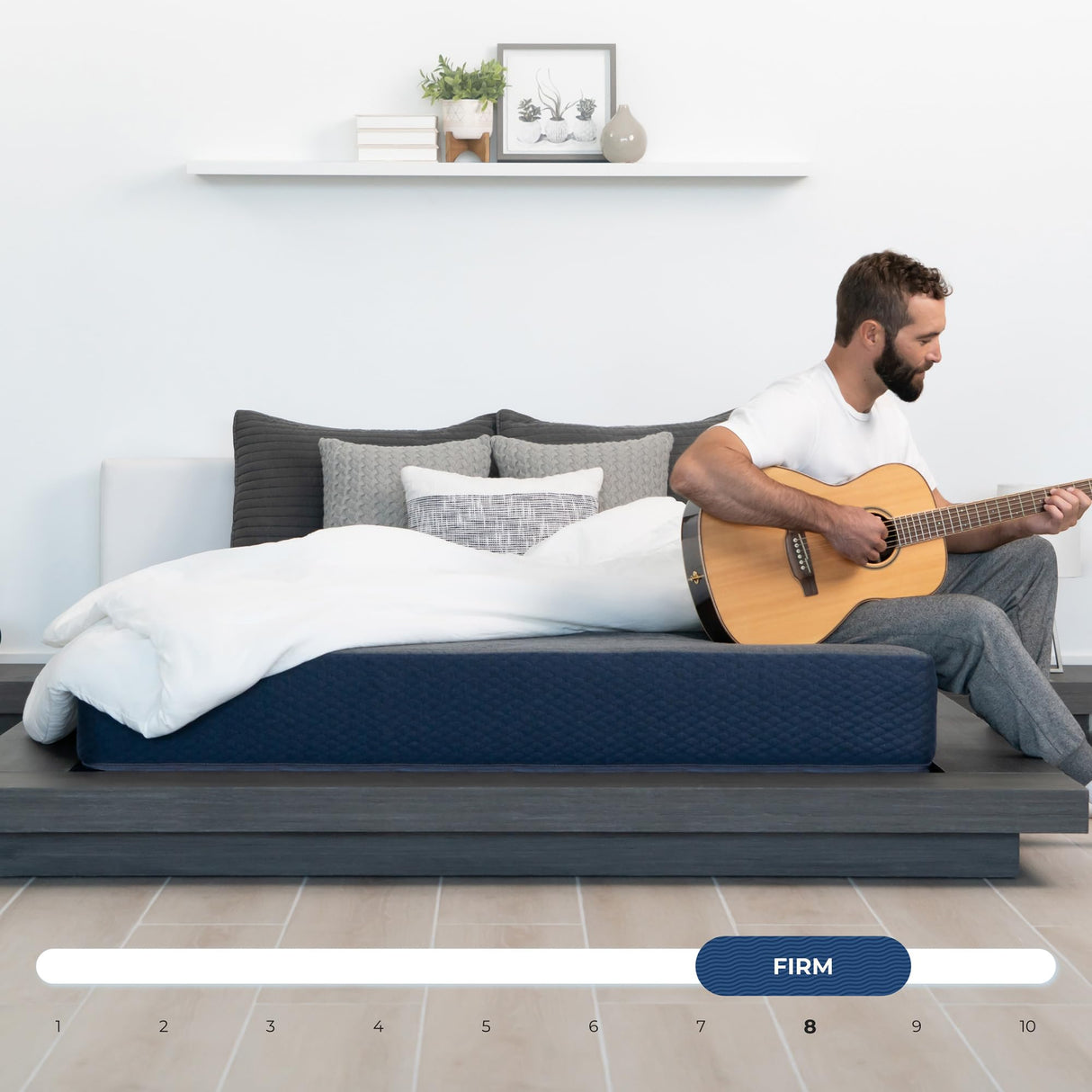 DREAMFOAM Bedding Chill 6" Gel Memory Foam Mattress, Full DREAMFOAM