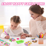 Labeol Arts and Crafts for Kids Ages 8-12 - Creat Your Own GEM Keychains-5D Diamond Art by Numbers GEM Art Kits for Kids Girls Toddler Crafts Age 6-7 6-8 10-12 (Princess) Labeol