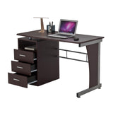 Techni Mobili 48 In Computer Desk with Drawers – Home Office Desks with Storage – Heavy-Duty and Moisture-Repellant with Storage Drawers Techni Mobili