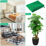 Upright Christmas Tree Storage Bag, Christmas Tree Cover for Up to 9 Foot Standing Artificial Tree with Ornaments, Large Holiday Assembled Xmas Tree Dustproof Bag with Zipper & Drawstring(Green) UYEDUJZ