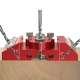30 45 90 Degree Angle Drill Guide Jig Drill Block for Straight Angled Holes with Detachable Drill Bushings Positioning Bar Toolcool