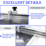 HQHAOTWU Pneumatic Dust-free Hinge Boring Insertion Machine Single Head Hinge Boring Drill Press Machine Woodworking Hinge Drilling Processing Machine Adjustable Punching Depth HQHAOTWU