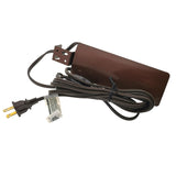 Shemoi Curio Light Cabinet Light Brown - Brown Hooded Curio Light Includes Bulb, C5-RS-1 (Brown) Shemoi