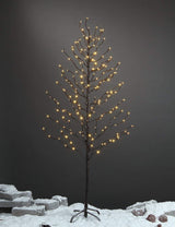 LIGHTSHARE 5FT 200L Lighted Star Light Tree,Warm White, Brown Branch Decoration Light,Home/Festival/Party/Christmas,Indoor and Outdoor Use LIGHTSHARE
