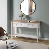 Furniture Dash - Living Room Furniture - Console Tables for Entryway - Entry Table - Hallway Table - Entryway Furniture - 47.99" W, 12.64" D, 28.82" H - 30.86lb (Snow White) Furniture Dash