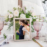 Giftgarden 8x10 Picture Frame Distressed Beige White Set of 12, Multi Rustic Wood Grain 8 by 10 Photo Frames Bulk for Wall or Tabletop Display Giftgarden