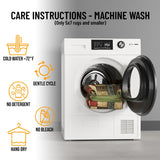 Machine Washable Boxes Design Non-Slip Rubberback 3x10 Traditional Runner Rug for Hallway, Kitchen, Bedroom, Living Room, 2'7" x 9'10", Boxes Multicolor Ottomanson