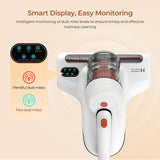 JIGOO Mattress Vacuum Cleaner : UV Bed Vacuum Cleaner 500W 13Kpa Strong Suction, High Heating Tech, Deep Cleaning Bed Vacuum for Sofa/Bed/Fabric Surface(Corded,120V) JIGOO
