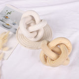 Wood Knot Decor Coffee Table Decor Shelf Decor Table Books Hand Carved Home Decoration Boho Farmhouse Rustic Modern Chain Link Decor Shabby Chic Bookshelf Decor 3 Link Wooden Knot Lifeuping