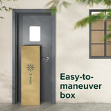 ZINUS Kai Bamboo and Metal Platform Bed Frame with Headboard, No Box Spring Needed, Easy Assembly,King, Brown Zinus