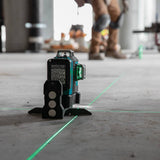 Makita SK700GDNAJ 12V max CXT® Lithium-Ion Cordless Self-Leveling 360° 3-Plane Green Laser Kit (2.0Ah), Class II, 510-530 nm, <2 mW Makita