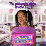 Original Stationery Mermaid Glow in The Dark Slime Kit - Mystic Shimmer Pack & Birthday Present for Girls Original Stationery