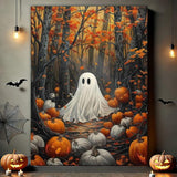 Arttoplus Halloween Paint by Numbers Kit for Adults Beginner-Ghost Adult Paint by Number Kits on Canvas, Ghost DIY Acrylic Oil Painting by Numbers for Adults for Gift Home Wall Decor(16x20inch) Arttoplus