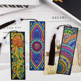 3 Pieces 5D Diamond Art Bookmark Kits for DIY Craft Diamond Art Dotz Bookmarks with Tassel for Beginner Kids Adults Women Book Lovers Rhinestones Beaded Leather Corner Bookmark Christmas Supplies yuntop
