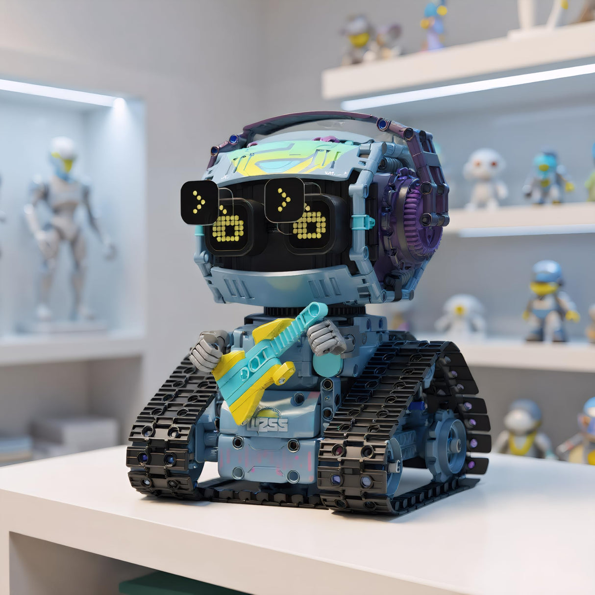 SparkLab STEM Toys for Boys Age 8-12 - Robot Kit & Building Blocks, 3in1 Technic Coding Robot Toy, Remote & App-Controlled Robotics Kit with 519 Pieces, for Teen Boys SparkLab