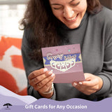 CREATIVETREES Greeting Card Making Kits DIY Blank Cards for Birthdays, 9 Envelopes, Balloon Thank You Cards, Colourful Balloon Thank You Cards with Envelopes CREATIVETREES