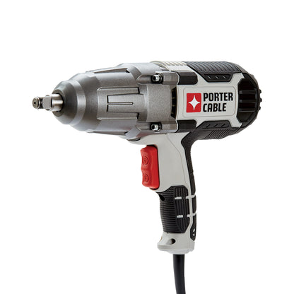 PORTER-CABLE Impact Wrench, 450 lbs of Torque, 1/2 Inch Hog Ring, 7.5-Amp, Corded (PCE211) - WoodArtSupply