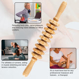 Wood Therapy Massage Tools,Wooden Massager Stick Roller Lymphatic Drainage Tool,Maderoterapia Kit Self Massage Roller Tool for Cellulite Reduction,Muscle Tension and Body Shaping,Contouring KintKita