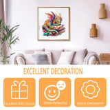 Wooden Puzzles for Adults - Jeweled Dragon Puzzle, Unique Shape Puzzle 100 Pieces, Wooden Jigsaw Puzzles for Adults, Wood Puzzles Adult, Family Puzzle, Good Gift Idea for Friends (S-8.5 * 8in) Pijesaksa