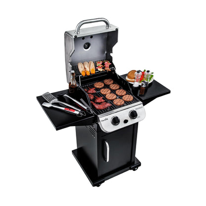 Char-Broil Performance Series Convective 2-Burner Cabinet Propane Gas Stainless Steel Grill - 463673519P1