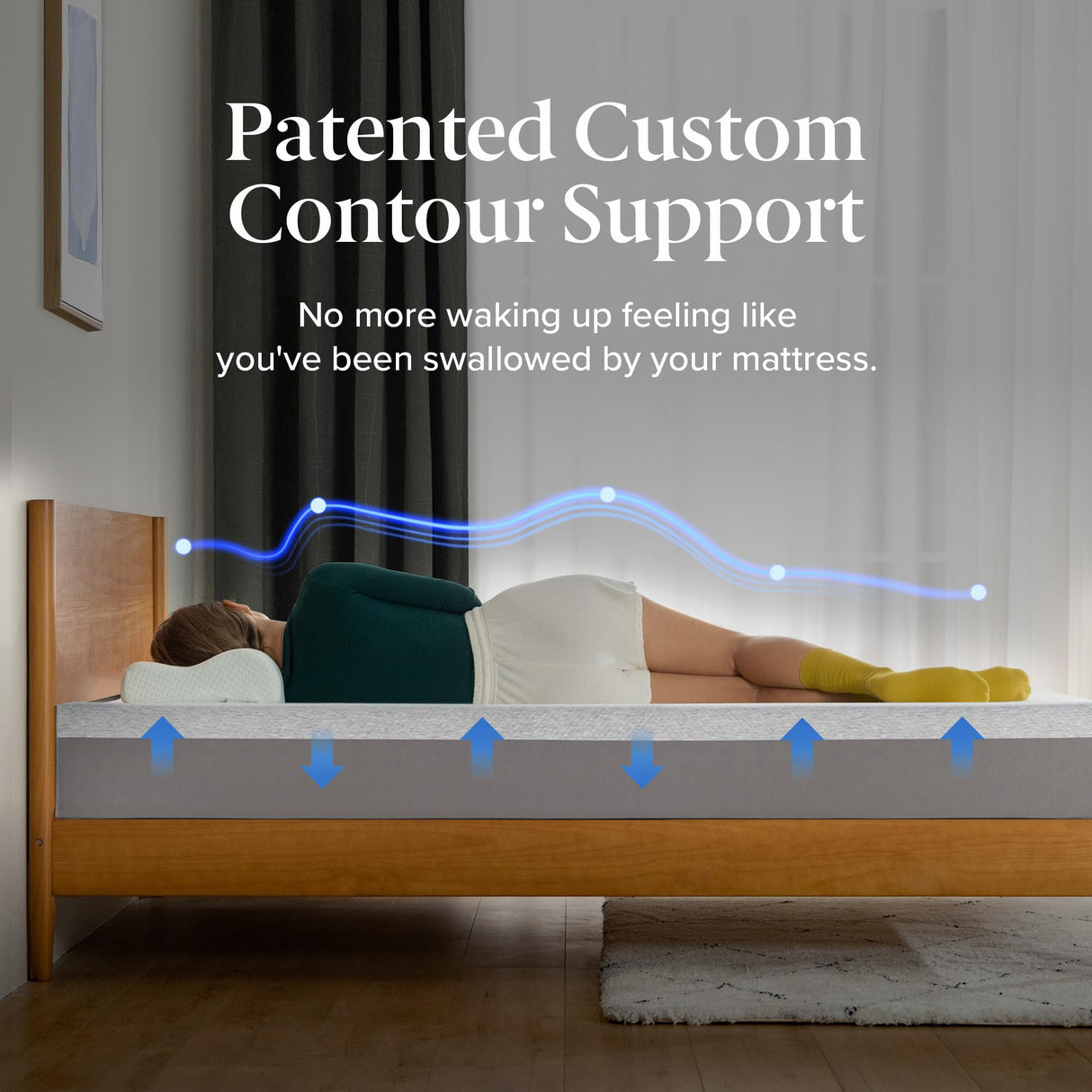 ZINUS 8 Inch Ultima Memory Foam Mattress [New Version], Twin, Fiberglass Free, Medium Firm Feel, Breathable Airflow Memory Foam, Certified Safe Foams & Fabric, Mattress in A Box Zinus