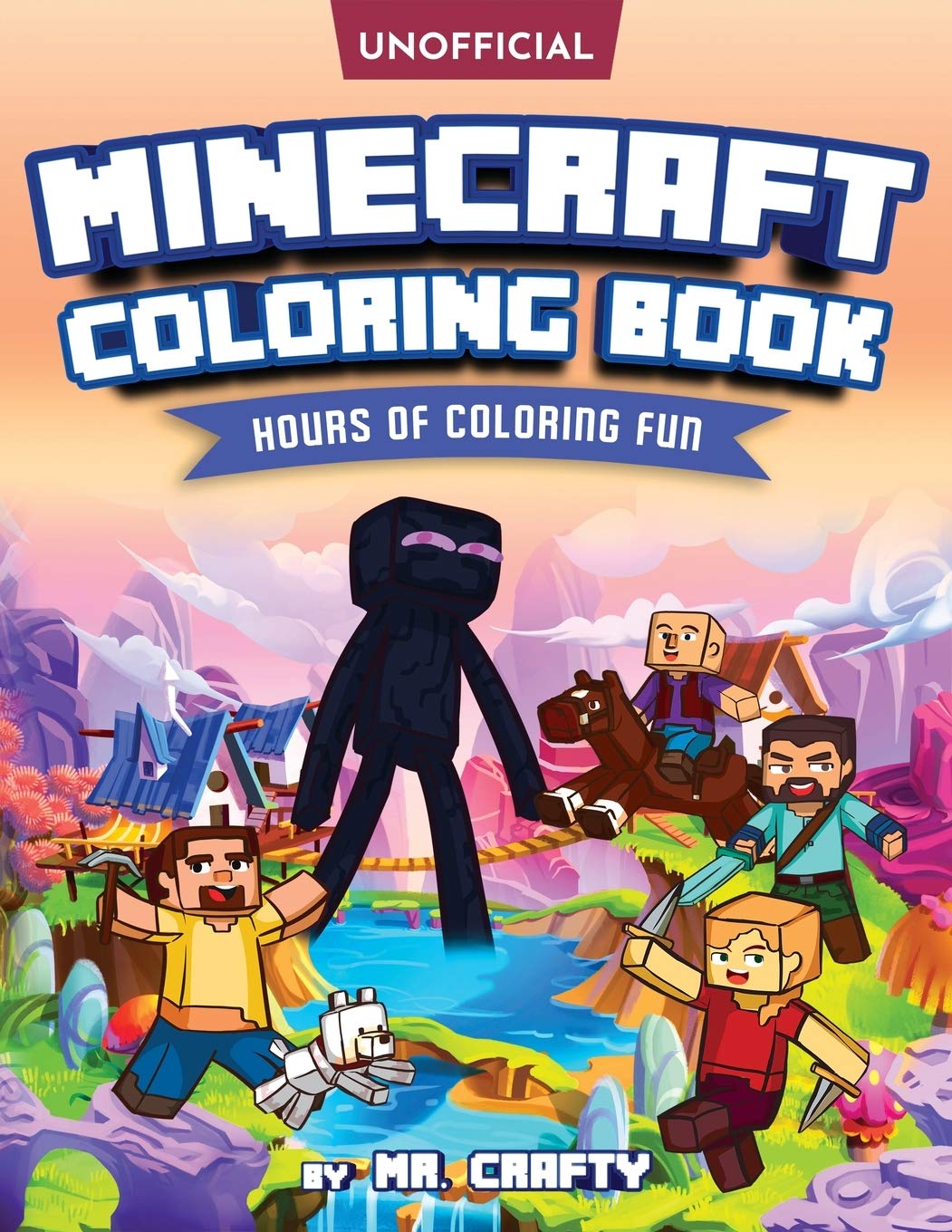 MINECRAFT'S COLORING BOOK: Minecrafter's Coloring Activity Book: Hours of Coloring Fun (An Unofficial Minecraft Book) WoodArtSupply
