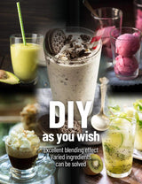 WantJoin Professional Blender, Countertop Blender,Blender for kitchen Max 1800W High Power Home and Commercial Blender with Timer, Smoothie Maker 2200ml for Crushing Ice, Frozen Dessert, Soup,fish WantJoin