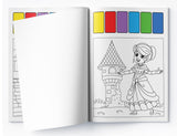 Princess: Pick and Paint Coloring Activity Book WoodArtSupply
