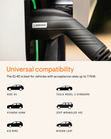 32 Amp Plug-in Smart EV Charger - Enphase IQ 40 with NEMA 14-50 Plug, 7.7kW Power, 240V, 5-Year Warranty, Wi-Fi Connected, Safety Certified, 25ft Cable & Ruggedized J1772 Connector Enphase Energy