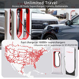 MUETUX Nacs Supercharger to CCS1 Charging Adapter, [Max 500A, 1000V] fit for Rivian,Ford,Mustang,GM EVs,Volvo,Polestar, NACS to CCS Adapter, Tesla Supercharger Adapter,fit for Tesla V1/V2/V3/V4 DC MUETUX