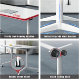 Conference Table, Folding Conference Room Tables Office Table Flip Top Mobile Meeting Training Table with Wheels, Seminar Boardroom Table for Home Office Classr ( 4 Pack 63 x 23.6 x 29.5 inch ) Ysjndasm