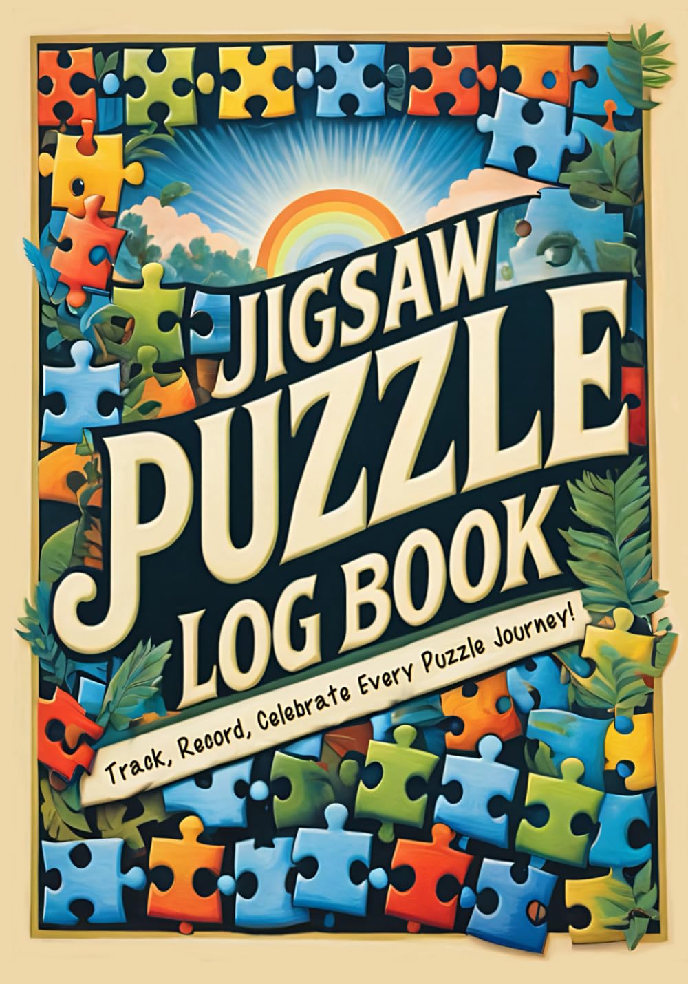 Jigsaw Puzzle Log Book: A Jigsaw Puzzle Collection Inventory Organizer for Adults and Kids WoodArtSupply