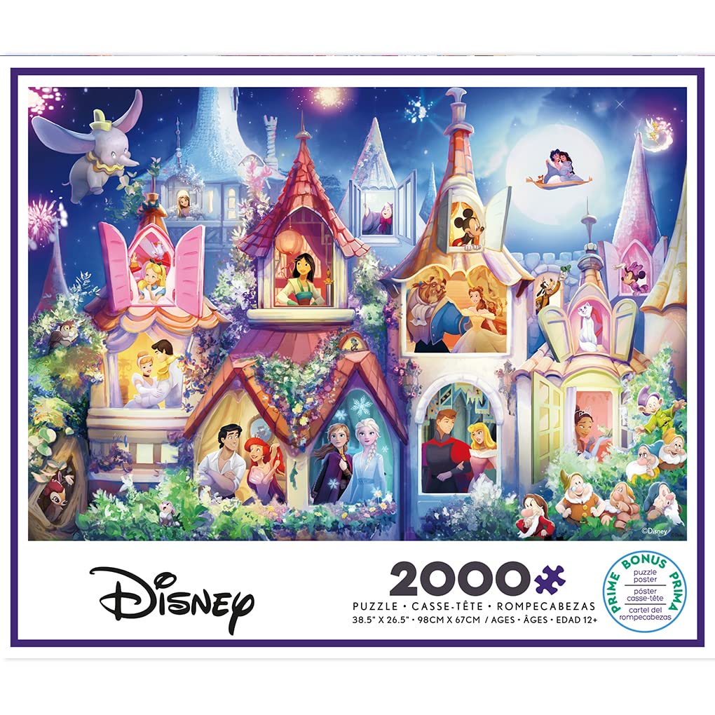 Ceaco - Disney - Princess Castle - 2000 Piece Jigsaw Puzzle Ceaco
