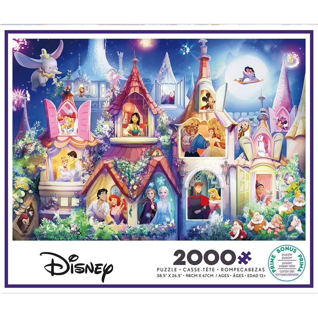 Ceaco - Disney - Princess Castle - 2000 Piece Jigsaw Puzzle