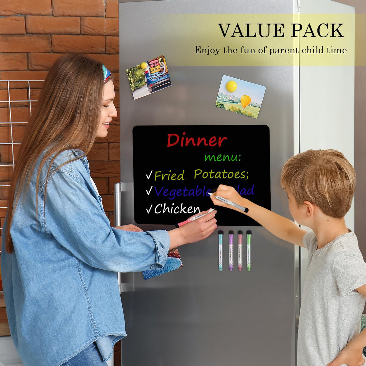 OUCPC Black Blank Car Magnets with 40 mils, 1 Pack 17” x 12” Car Magnets and Decals, Rounded Corners Car Door Magnets, Magnet for Car to Advertise Business, Prevent Car Scratches & Dents OUCPC