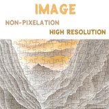 Impossible Mountain Landscape Puzzles for Adults 1000 Pieces, Difficult Challenging Sunset Nature Jigsaw Puzzles, Scenic Grand Canyon Art Puzzles BBOLDIN
