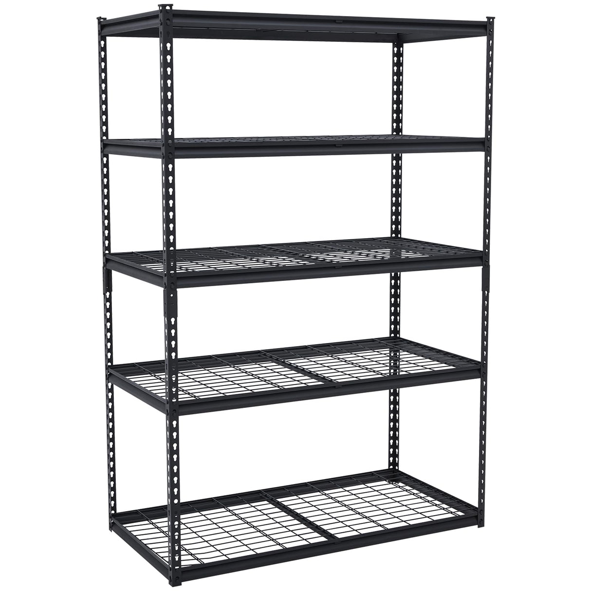 GarveeTech Heavy Duty Garage Shelving Unit, 60 in L x 24 in W x 78 in H Adjustable Storage Shelves, 2500 LBS Load Capacity, Durable Metal Shelves for Garage Organization, Basement, Workshop GarveeTech