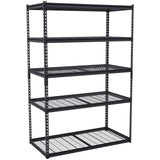 GarveeTech Heavy Duty Garage Shelving Unit, 60 in L x 24 in W x 78 in H Adjustable Storage Shelves, 2500 LBS Load Capacity, Durable Metal Shelves for Garage Organization, Basement, Workshop GarveeTech
