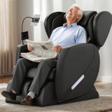 VUYSUYVY Massage Chair Full Body, Zero Gravity Massage Chair Recliner for Back Fatigue with Heat, Airbags, Foot Rollers, Bluetooth and LCD Touch Screen, Fit Office and Home Relaxation VUYSUYVY