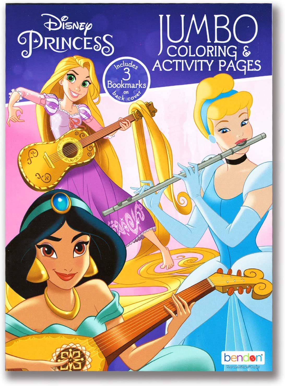Disney Princess Coloring Book Super Set for Kids - Activities, Stickers and Games - Featuring Disney Princess, Frozen and Moana Disney