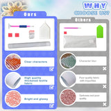 KEYRANKE 12 Pack Diamond Painting Kits for Adults 5D DIY Princess Diamond Art Kit Paint with Round Full Drill Diamonds for Beginners Gem Paintings Art for Home Wall Decor Gifts(12X12 Inch) KEYRANKE