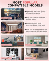 EVENRISING Art Acoustic Panels, 72"x48"x0.4" Sound Absorbing Panels,Better Sound Panels than Soundproof Foam,Premium Soundproof Wall Panels for Recording Studio, Star Wars EVENRISING